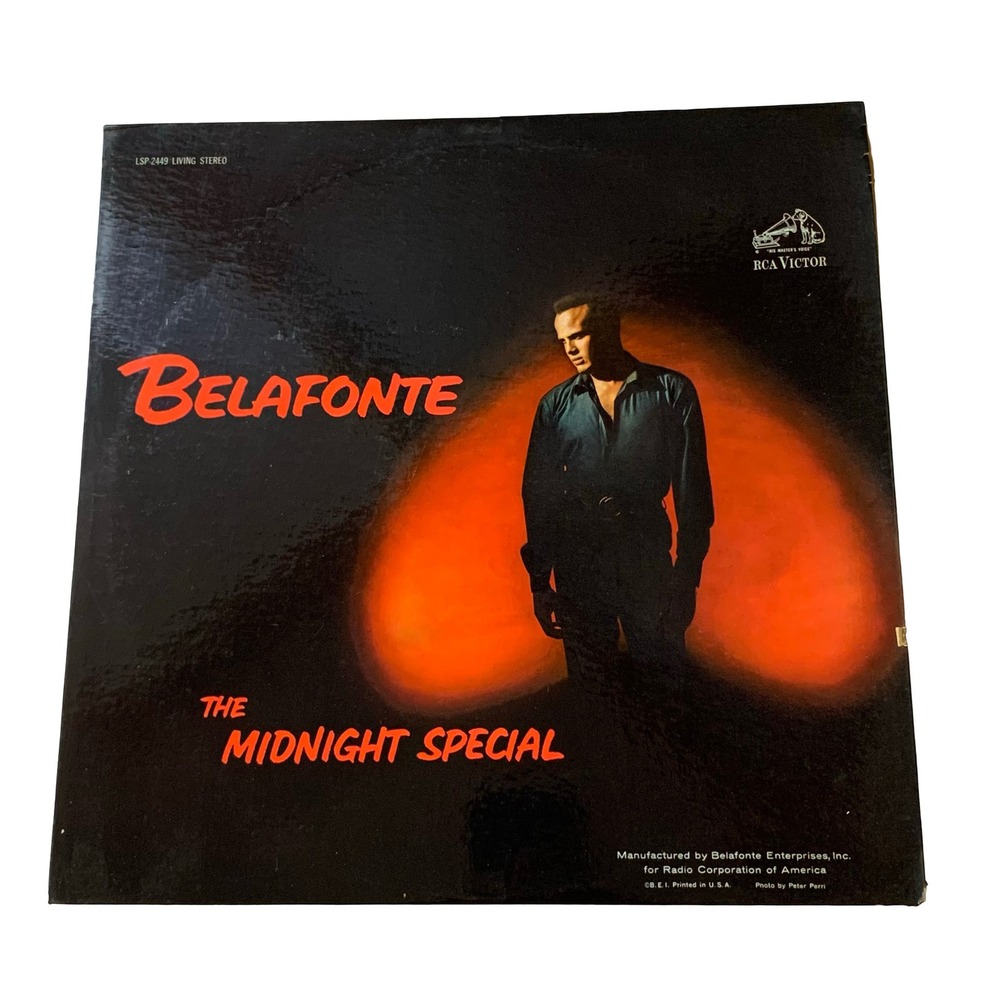 Harry Belafonte The Midnight Special Vinyl LP RCA Victor LSP-2449 Stereo 1962